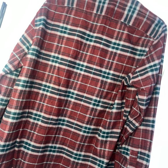 NEW Size Small Banana Republic Plaid Flannel - Picture 4 of 7